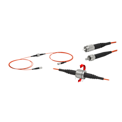 Cavo patch rotante in fibra ottica multimodale da 400nm a 2200nm, connettore FC PC